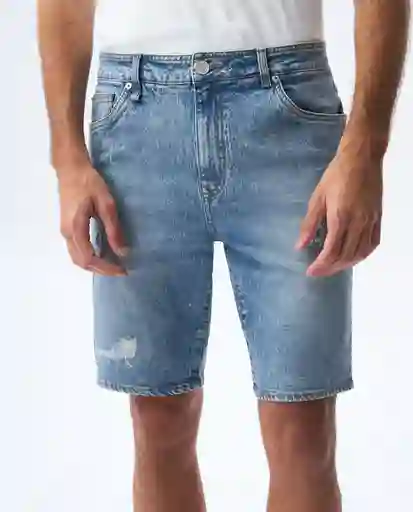 Bermuda Hombre Azul Talla 32 551G000_AZU174021 Americanino