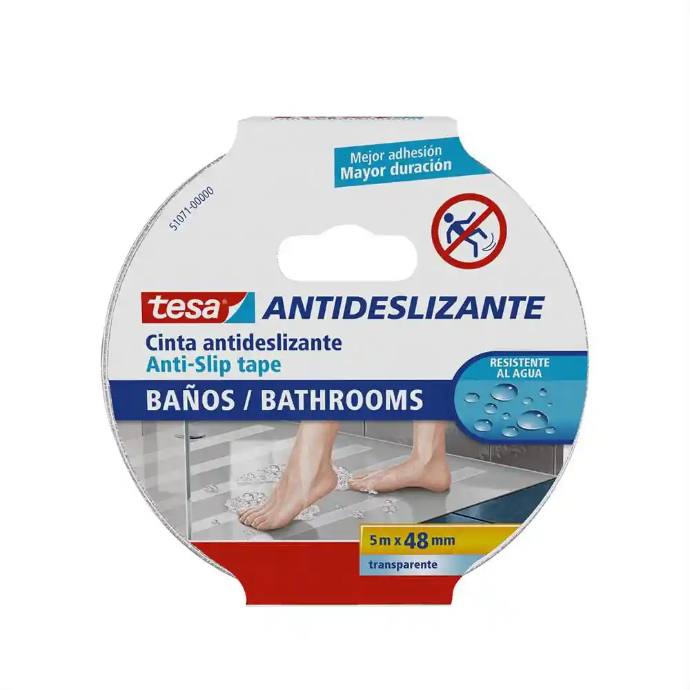 Tesa Cinta Antideslizante Baño