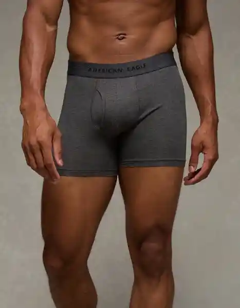 Bóxer Hombre Gris Talla SMALL 4150008 American Eagle