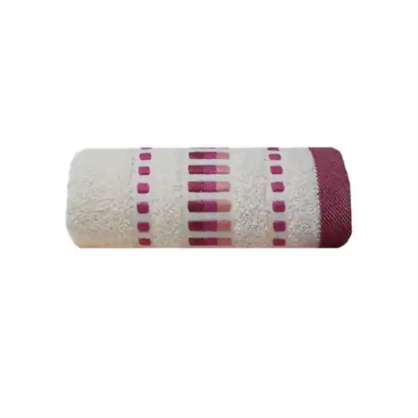 Cannon Toalla 4112Claurr Para Manos - Beige / Rosa