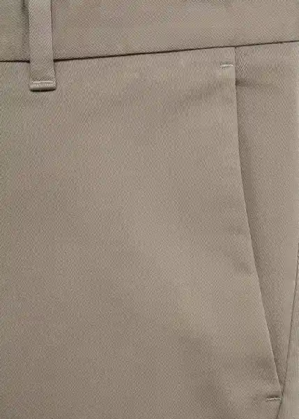 Pantalón Barna Gris Talla 40 Hombre Mango