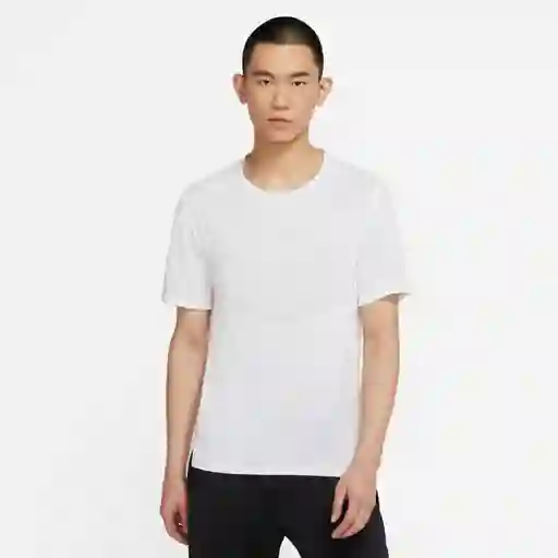 Nike Camiseta M Df Rise 365 Ss Para Hombre Blanco Talla L