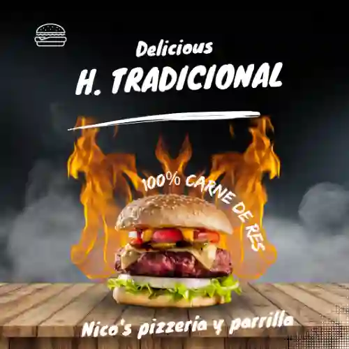Hamburguesa Tradicional