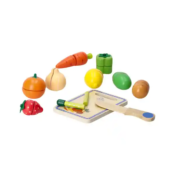 Set Balde Frutas Verduras Infantil Diseño 0004 Casaideas