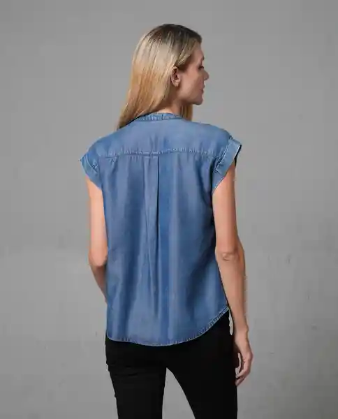 Camisa Mujer Azul XL 210 G100_AZU183928 Rifle