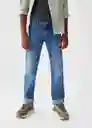 Jean Regular Tejano Medio Talla 08 Niños Mango