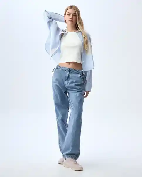 Jean Mujer Azul Talla 8 331G908_AZU114604 Americanino