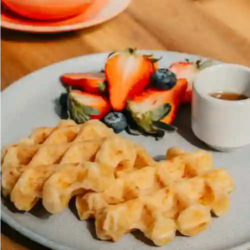 Waffles de Yuca