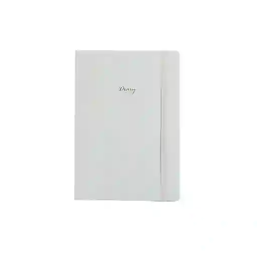 Miniso Cuaderno Estampado Con Plan Mensual Gris 160 Hojas