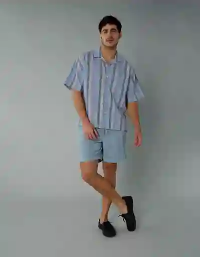 Camisa Hombre Azul Talla: X-LARGE 2734494 American Eagle