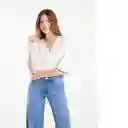  Camisa Pepper Mujer Crudo Puro Claro Talla S Naf-Naf 