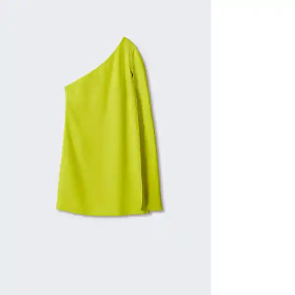 Vestido Lemon Lima Talla XS Mujer Mango