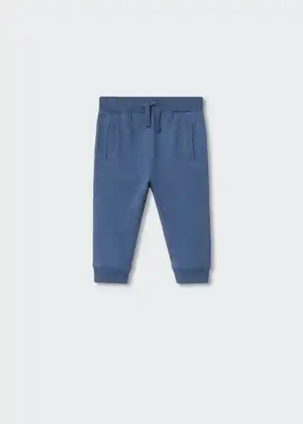 Pantalón Mateop1 Azul Talla 72 Niños Mango