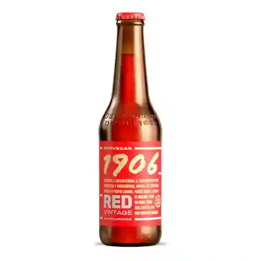1906 Cerveza Red Vintage