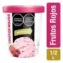 Colombina Helado Sabor a Frutos Rojos con Salsa de Frutos Rojos