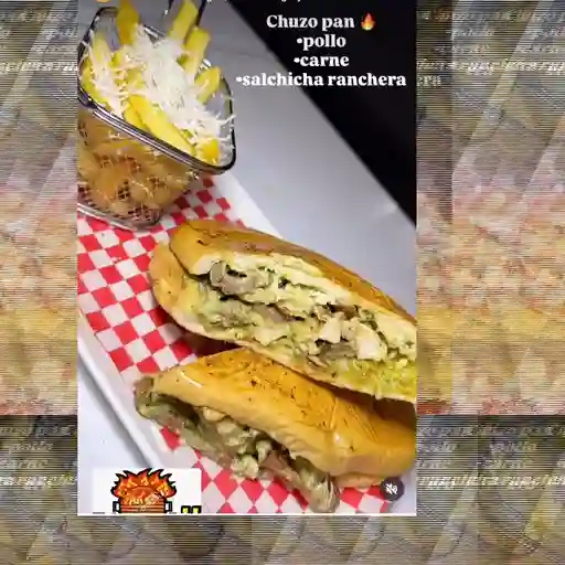 Chuzopan pollo ranchero