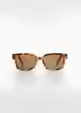 Gafas de Sol Amaya Chocolate Talla 99 Mujer Mango