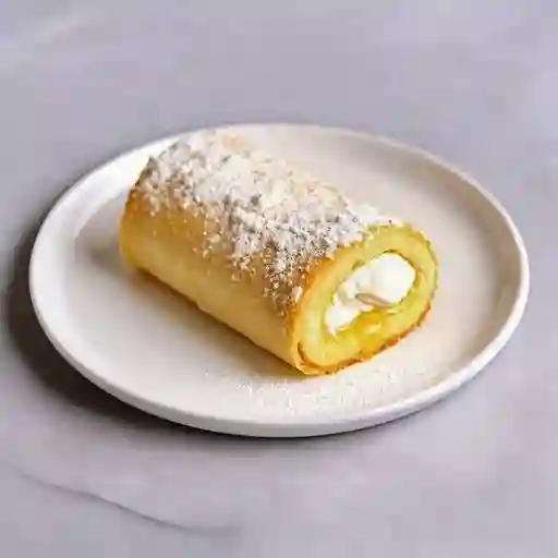 Delirium roll lemon pie