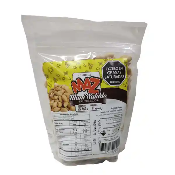 Maz Snack Maní Con Sal