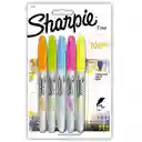 Marcador Permanente Fino Sharpie Neon X 5 Unidades