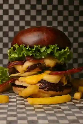 Hamburguesa Doble 180