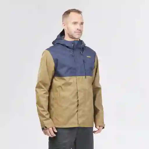 Quechua Chaqueta Impermeable Hombre Café Talla L NH500