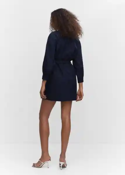 Vestido Pop-H Navy Talla XS Mujer Mango