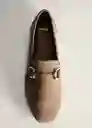 Zapatos Casa1 Taupe Talla 37 Mujer Mango