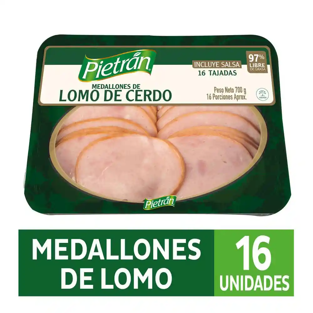 Pietran Medallon de Lomo Navideño