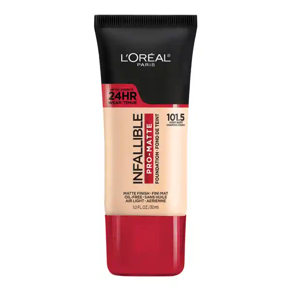 Base Líquida L’Oréal Paris Infallible Pro Matte 101.5 Ivory Buff 30 ml