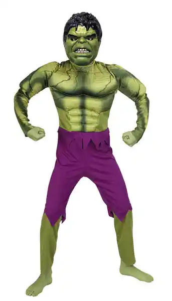 Cachivaches Disfraz Hulk Avengers Assemble Dlx Talla 12