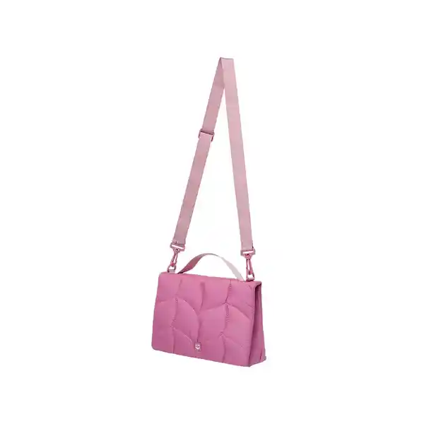 Bolso Crossbody Acolchado Rosa Miniso