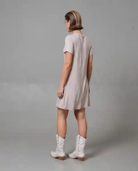 Vestido Mujer Beige Talla L 270G000_BEI161406 Rifle