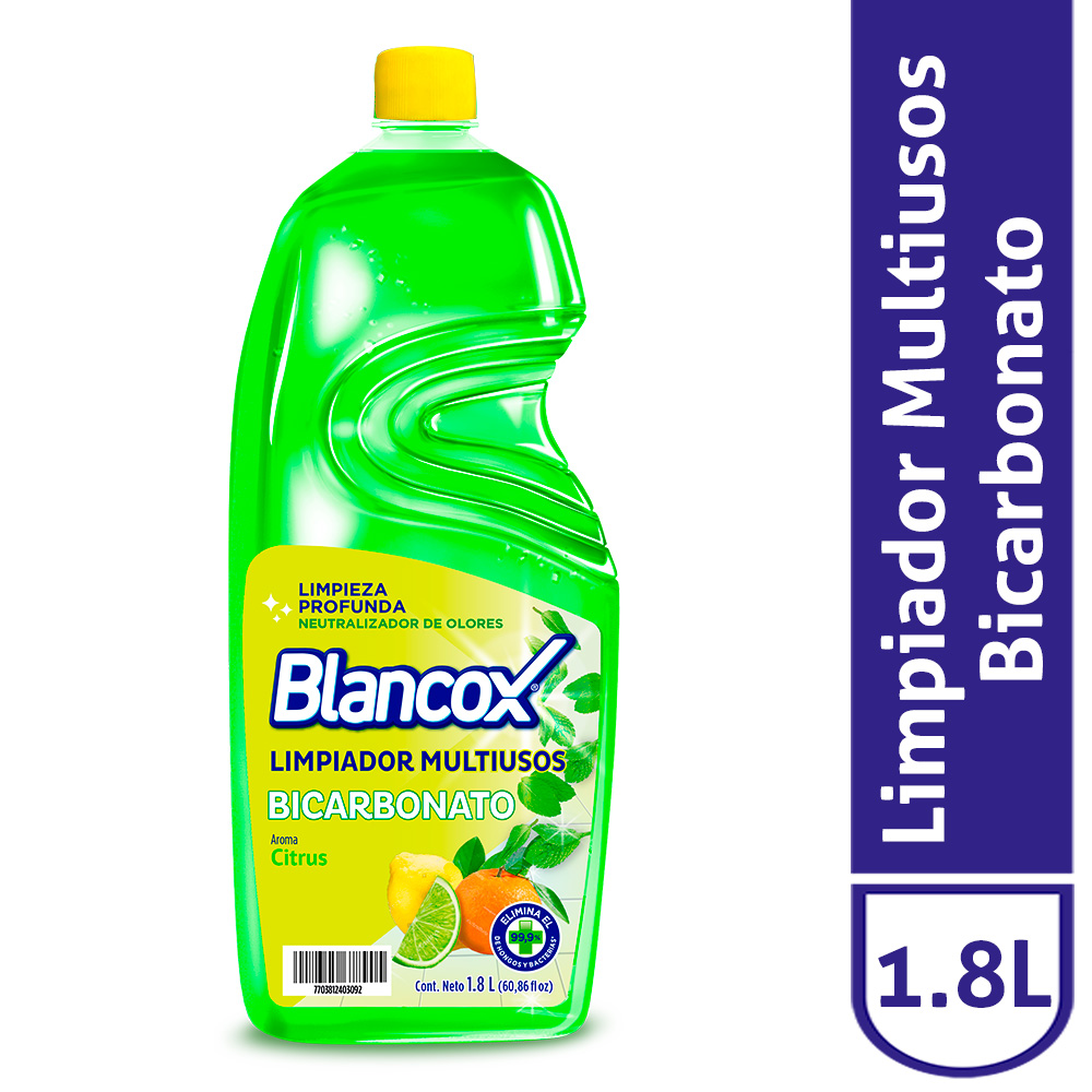 Blancox Limpiador Multiusos Bicarbonato Aroma Citrus 2 l