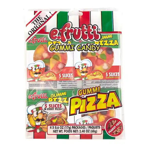 Gomas Gummi Pizza e Frutti