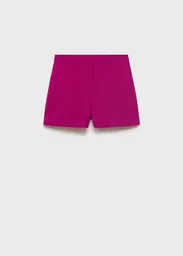 Short Lilo Fucsia Talla 40 Mujer Mango
