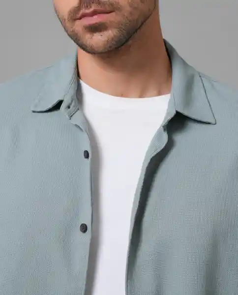 Camisa Hombre Verde Talla L 119G005_VER165808 Rifle