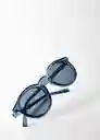 Gafas Justin Navy Talla 99 Hombre Mango