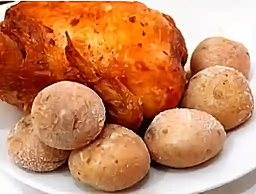 1 Pollo dorado (frito)