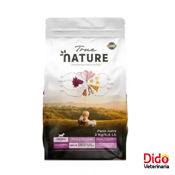 True Nature Alimento Para Perro Razas Pequeñas Pollo y Vegetales