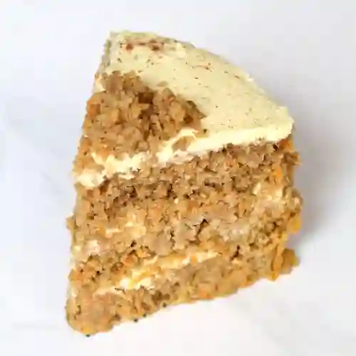 Porción de Torta de Zanahoria y Avena