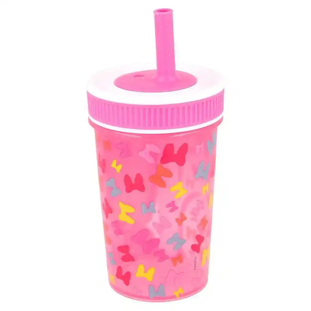 Stor Vaso Pitillo Minnie de 465 mL 51186