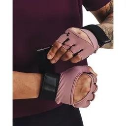 Under Armour Guantes Weightlifting Entrenamiento Rosado T 10.5