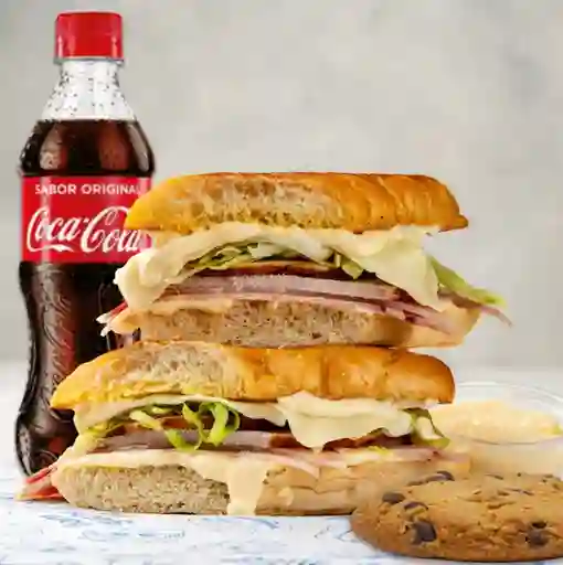 Cubano Bacano + Galleta + Bebida