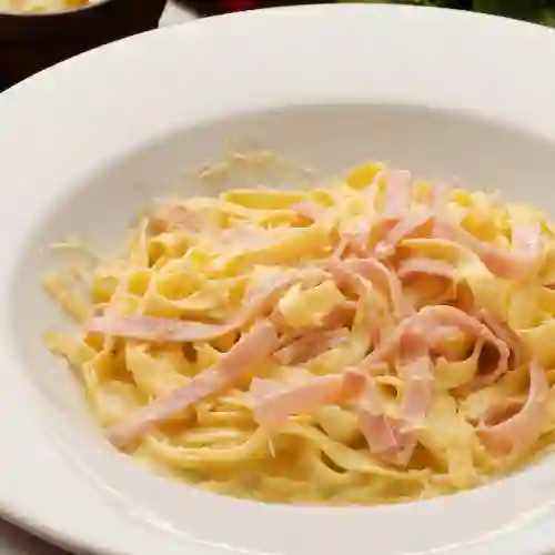 Pasta en Salsa Alfredo