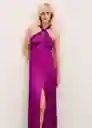 Vestido Sidney Violeta Talla Xs Mujer Mango