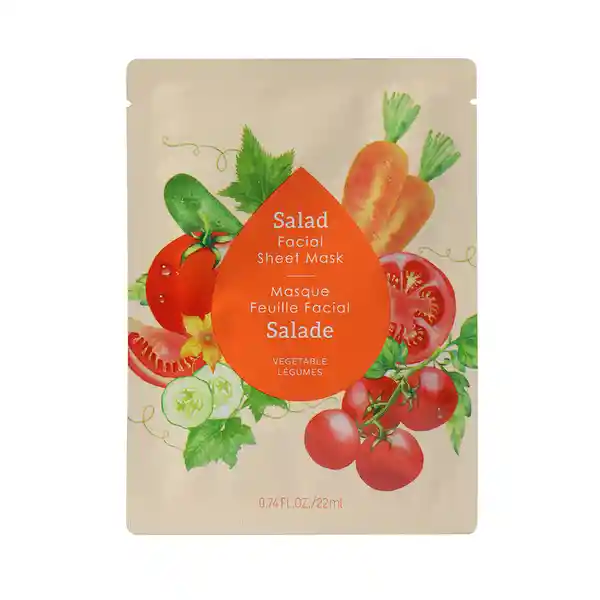 Mascarilla Facial Salad de Vegetales Miniso