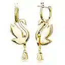 Aretes Iconic Swan Amarillo 5647543 Swarovski