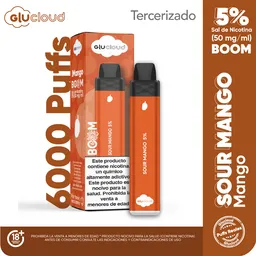 Glucloud Vape Sour Mango Boom / 6000 Puff