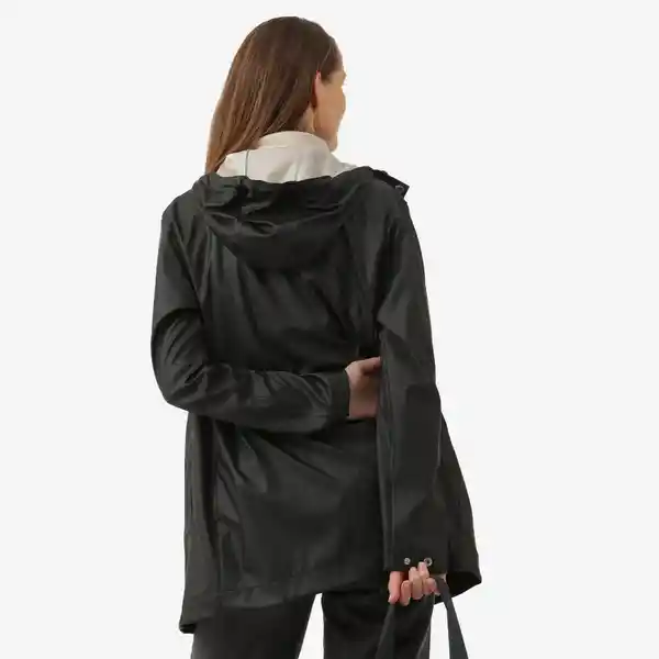 Ilse Jacobsen Chaqueta Impermeable Negra 40